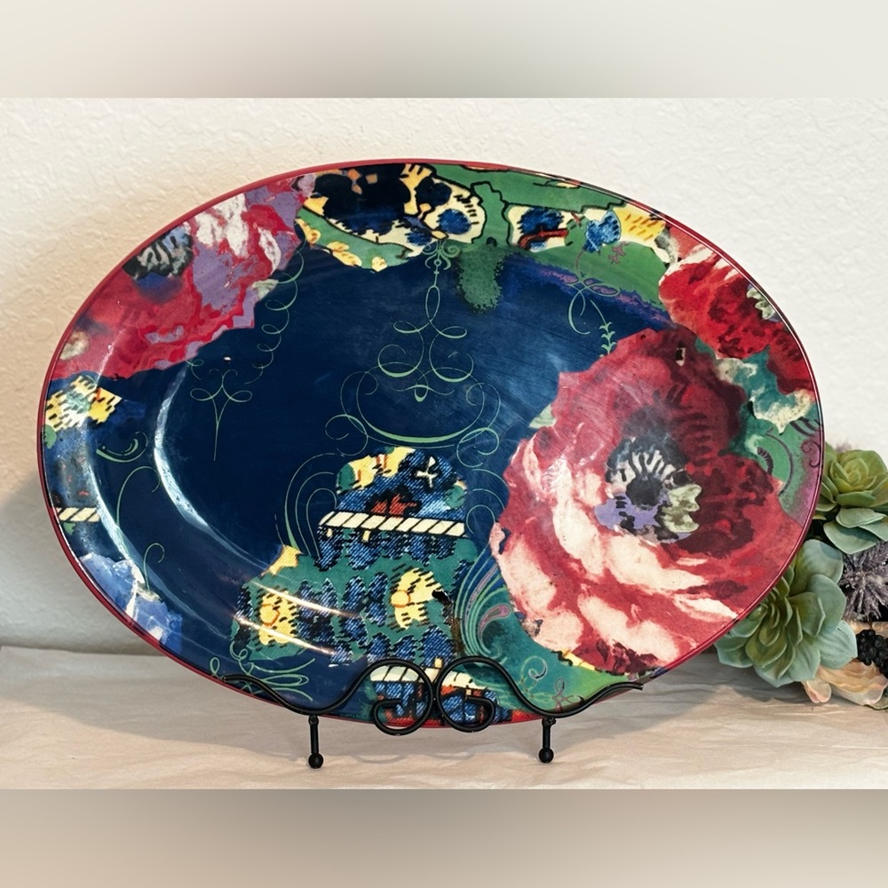 Certified International Tracy Porter POETIC WANDERLUST REVERIE 16" Oval Platter